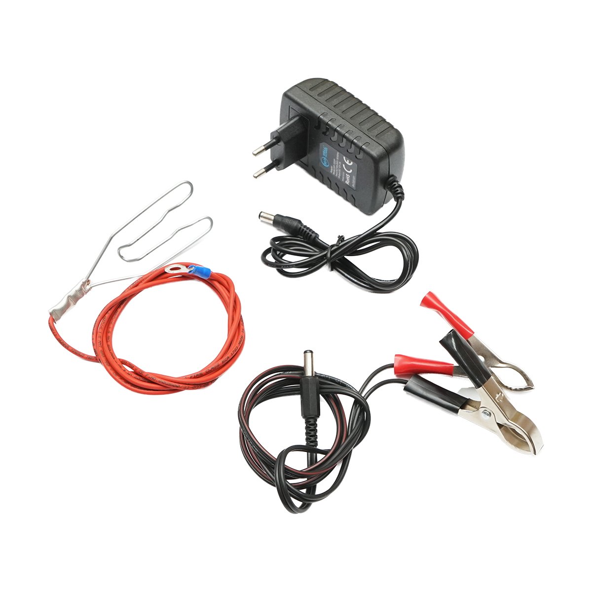 Aparat generator impulsuri pentru gard electric 10 Joule cu panou solar 25W si baterie 12V/25Ah Breckner Germany